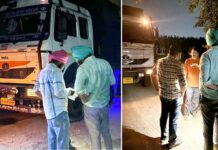 अवैध खनन के खिलाफ बड़ा अभियान: हिमाचल से आने वाले वाहनों की सख्त जांच, गढ़शंकर-नंगल मार्ग और लिंक सड़कों पर टिप्परों की लगी लंबी कतारें