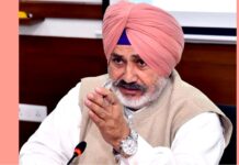 पंजाब के जल संसाधन मंत्री चेतन सिंह जोड़ा माजरा ने भाखड़ा डैम नंगल का निरीक्षण किया, अधिकारियों को निर्देश दिए।