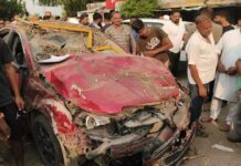 Live Video देखें: पंजाब-हिमाचल सीमा पर दर्दनाक हादसा: तेज रफ्तार “क्रूज” कार ने ली दो लोगों की जान, एक गंभीर रूप से घायल को किया गया रेफर।