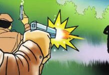 हथियार बरामदगी के दौरान पुलिस व बदमाशों के बीच क्रॉस फायरिंग, 2 बदमाशों के पैर में गोली लगी; जर्मन-चीनी पिस्टल बरामद