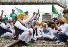 किसान आंदोलन का आज 309वां दिन, पंजाब भर में आज रोकी जाएंगी ट्रेनें
