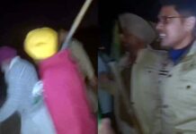 पंजाब में किसानों और पुलिस के बीच हिंसक झड़प: SHO के दोनों हाथ टूटे, स्थिति तनावपूर्ण