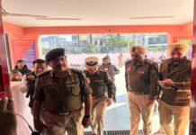 डीजीपी लॉ एंड ऑर्डर अर्पित शुक्ला औचक निरीक्षण, गणतंत्र दिवस को लेकर अलर्ट