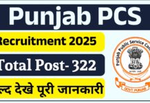पंजाब पब्लिक सर्विस कमीशन की तरफ से भर्ती नोटिफिकेशन जारी, इतने पदों के लिए करें आवेदन