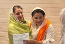 पंजाबी अदाकारा की धमाकेदार एंट्री, ‘आप’ में हुई शामिल।