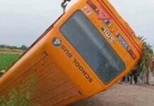 ड्राइवर की मस्ती, बच्चों की बदकिस्मती – तेज़ रफ़्तार ने बस को बना दिया हादसे की मशीन!