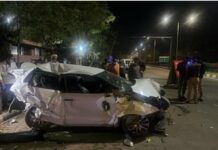 BREAKING: होली पर कहर,तेज रफ्तार कार ने पुलिसकर्मियों को कुचला, तीन की मौत