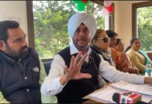 नंगल में आप और कांग्रेस के बीच छिड़ी जुबानी जंग – पत्रकारों के सवालों में उलझे कांग्रेसी पार्षद पम्मा !