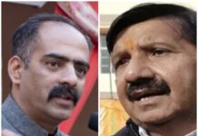 हिमाचल की सियासत में हलचल: डिप्टी CM और मंत्री अनिरुद्ध सिंह की ‘गुप्त मुलाकात’ से बढ़ी चर्चाएं