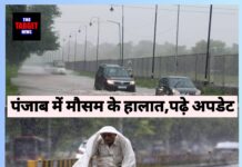 पंजाब में फिर गरजेगा आसमान, चार दिन तक चलेगा तूफ़ानी दौर,जाने सारी जानकारी।