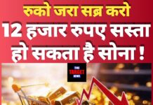 सोने में भारी गिरावट की आशंका! 12,000 रुपये तक सस्ता हो सकता है सोना, विशेषज्ञों ने बताए अहम कारण