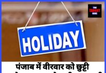 पंजाब में वीरवार को छुट्टी का ऐलान , निजी संस्थानों को जारी हुई सख्त चेतावनी।