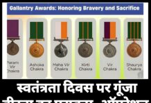 स्वतंत्रता दिवस पर गूंजा वीरता का पराक्रम, ऑपरेशन सिंदूर के शूरवीरों को मिला सर्वोच्च सम्मान।