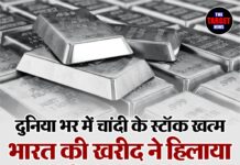 दुनिया भर में चांदी के स्टॉक खत्म, भारत की खरीद ने हिलाया वैश्विक बाजार