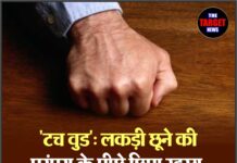 “टच वुड”: लकड़ी छूने की परंपरा के पीछे छिपा रहस्य, क्यों नहीं लगती बुरी नज़र?