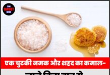एक चुटकी नमक और शहद का कमाल—जाने किस बात से मिलेगी तुरंत राहत!