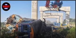 थाईलैंड में यात्री ट्रेन पर गिरी क्रेन, 22 लोगों की मौत, अधिकांश सवार थे छात्र!