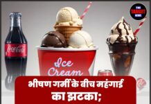 भीषण गर्मी के बीच महंगाई का झटका; कंपनियों ने आइसक्रीम, चॉकलेट और कोल्ड ड्रिंक्स के दाम बढ़ाए