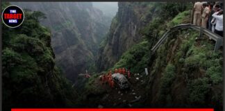 1500 फीट गहरी खाई में गिरी SUV, 8 लोगों की दर्दनाक मौत,मची चीख-पुकार