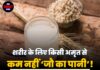 शरीर के लिए किसी अमृत से कम नहीं ‘जौ का पानी’! रोज सुबह पीने से दूर होंगी ये गंभीर बीमारियां।