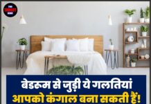 बेडरूम से जुड़ी ये गलतियां आपको कंगाल बना सकती हैं! अपनाएं ये आसान उपाय और देखें चमत्कार।