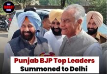 पंजाब बीजेपी के शीर्ष नेताओं को दिल्ली तलब
