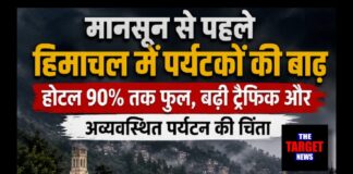 मानसून से पहले हिमाचल में पर्यटकों की बाढ़, होटल 90% तक फुल, बढ़ी ट्रैफिक और अव्यवस्थित पर्यटन की चिंता