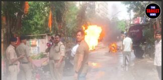 फट गई गैस पाइपलाइन! जोरदार धमाके में 4 लोग झुलसे, मचा हड़कंप