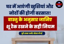 घर में आएंगी खुशियां और नोटों की होगी बरसात! वास्तु के अनुसार जानिए शू रैक रखने के सही नियम