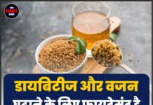 डायबिटीज और वजन घटाने के लिए फायदेमंद है ‘मेथी दाना’!