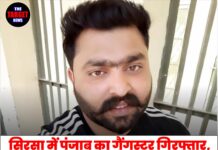 सिरसा में पंजाब का गैंगस्टर गिरफ्तार, अवैध हथियार बरामद; बड़ी वारदात की फिराक में होने का शक