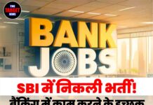 SBI में निकली भर्ती! बैंकिंग में काम करने के इच्छुक उम्मीदवारों के लिए बड़ा मौका, ₹85,000 तक मिलेगी सैलरी