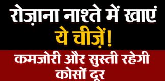 रोज़ाना नाश्ते में खाएं ये चीज़ें! कमजोरी और सुस्ती रहेगी कोसों दूर