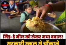 मिड-डे मील को लेकर मचा बवाल! सरकारी स्कूल से चौंकाने वाली घटना आई सामने
