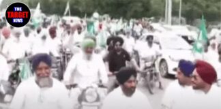पंजाब के किसानों की चंडीगढ़ बाइक रैली, पुलिस हाई अलर्ट पर