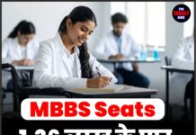 MBBS Seats 1.36 लाख के पार, छात्रों के लिए बड़ी खुशखबरी!