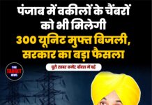 पंजाब में वकीलों के चैंबरों को भी मिलेगी 300 यूनिट मुफ्त बिजली, सरकार का बड़ा फैसला