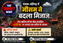 पंजाब-चंडीगढ़ में मौसम ने बदला मिजाज