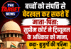 सुप्रीम कोर्ट ने ट्रिब्यूनल के अधिकार को माना, कहा- बुजुर्गों की गरिमा और सुरक्षा सर्वोपरि