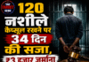 120 नशीले कैप्सूल रखने पर 34 दिन की सजा, ₹3 हजार जुर्माना