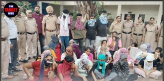 ब्लैकमेल गैंग का पर्दाफाश, 28 आरोपी गिरफ्तार