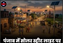 पंजाब में सोलर स्ट्रीटलाइट पर ₹470 करोड़ खर्च