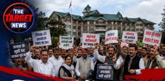 हिमाचल में सियासी टकराव तेज, विधानसभा परिसर में सत्ता-विपक्ष का प्रदर्शन