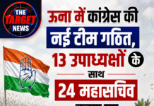 ऊना में कांग्रेस की नई टीम गठित, 13 उपाध्यक्षों के साथ 24 महासचिव बनाए गए