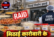 मिठाई कारोबारी के कारखाने पर छापा, 5 ठिकानों से सैंपल