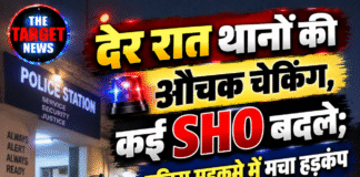 देर रात थानों की औचक चेकिंग, कई SHO बदले; पुलिस महकमे में मचा हड़कंप