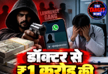 डॉक्टर से ₹1 करोड़ की रंगदारी! ‘लॉरेंस गैंग’ के नाम पर धमकी