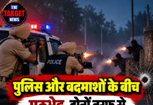 पुलिस और बदमाशों के बीच मुठभेड़, दोनों तरफ से चली गोलियां