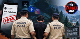 सोशल मीडिया पर देश विरोधी पोस्ट, हिमाचल पुलिस ने UP के युवक को दबोचा