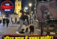 टूरिस्ट कपल में जमकर मारपीट! मॉल रोड पर महिला को सड़क पर गिराकर पीटता रहा युवक